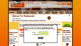 What Kelrestaurant.com website looked like in 2014 (10 years ago)