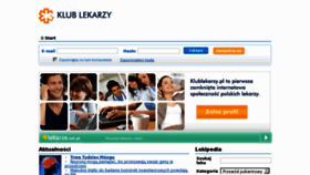 What Klublekarzy.pl website looked like in 2014 (10 years ago)