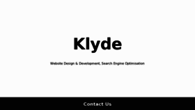 What Klyde.com website looked like in 2014 (10 years ago)
