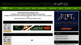 What Kostenlose-browsergames.de website looked like in 2014 (10 years ago)