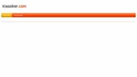 What Klassiker.com website looked like in 2014 (10 years ago)