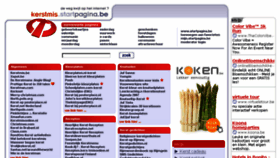 What Kerstmis.startpagina.be website looked like in 2014 (10 years ago)