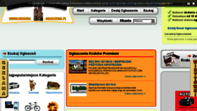What Krakow-ogloszenia.pl website looked like in 2014 (10 years ago)