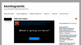 What Kemiingramllc.com website looked like in 2014 (10 years ago)