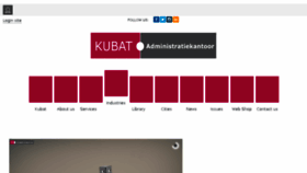 What Kubatconsultancy.nl website looked like in 2014 (10 years ago)