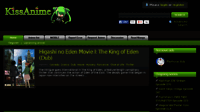 What Kissanime.com website looked like in 2014 (10 years ago)