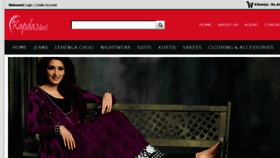 What Kapdamart.com website looked like in 2014 (10 years ago)
