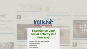 What Kulisha.com website looked like in 2014 (10 years ago)