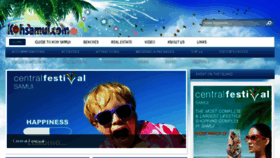What Kohsamui.com website looked like in 2014 (10 years ago)