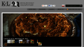 What Klfoodblog.com website looked like in 2014 (10 years ago)