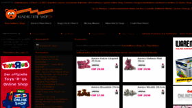 What Kuscheltiere-shop.ch website looked like in 2014 (10 years ago)