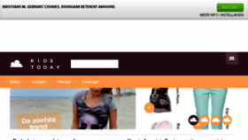 What Kidstoday.nl website looked like in 2014 (10 years ago)