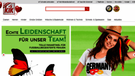 What Kik24.de website looked like in 2014 (10 years ago)