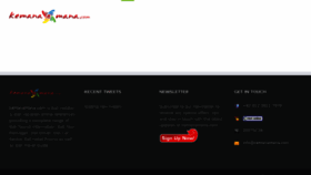 What Kemanamana.com website looked like in 2014 (10 years ago)