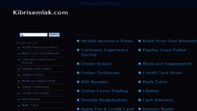 What Kibrisemlak.com website looked like in 2014 (9 years ago)