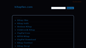 What Kitapfan.com website looked like in 2014 (9 years ago)