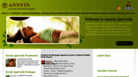 What Keralaayurveda.org.in website looked like in 2014 (9 years ago)