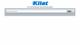 What Kilat.com website looked like in 2014 (9 years ago)