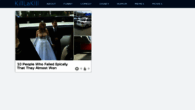 What Killlakill.us website looked like in 2014 (11 years ago)