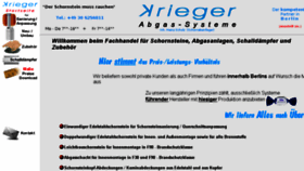 What Krieger-berlin.de website looked like in 2014 (9 years ago)