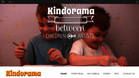What Kindorama.com website looked like in 2014 (9 years ago)