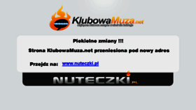 What Klubowamuza.net website looked like in 2014 (9 years ago)