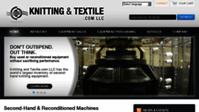 What Knittingandtextile.com website looked like in 2014 (9 years ago)