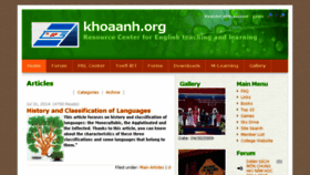 What Khoaanh.hcmup.edu.vn website looked like in 2014 (9 years ago)