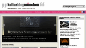 What Klassik-muenchen.de website looked like in 2014 (9 years ago)