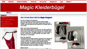 What Kleiderbuegelshop.de website looked like in 2014 (9 years ago)