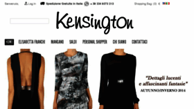 What Kensingtonfashion.com website looked like in 2014 (9 years ago)