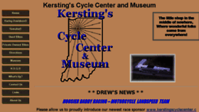 What Kerstingscycle.com website looked like in 2014 (9 years ago)