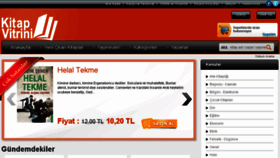What Kitapvitrini.com website looked like in 2014 (9 years ago)