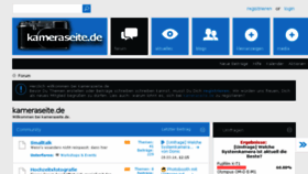 What Kameraseite.de website looked like in 2014 (9 years ago)