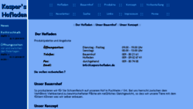What Kaspars-hofladen.de website looked like in 2015 (9 years ago)