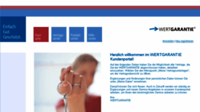What Kunde.wertgarantie.de website looked like in 2015 (9 years ago)