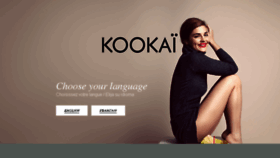 What Kookai.net website looked like in 2015 (9 years ago)