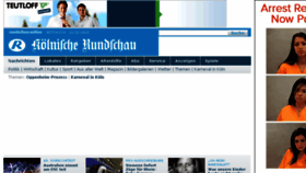 What Koelnische-rundschau.de website looked like in 2015 (9 years ago)