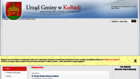 What Kolbiel.pl website looked like in 2015 (9 years ago)