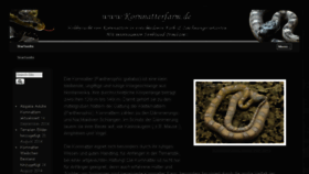 What Kornnatterfarm.de website looked like in 2015 (9 years ago)