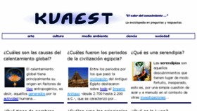 What Kuaest.com website looked like in 2015 (9 years ago)