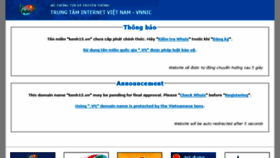 What Kenh15.vn website looked like in 2015 (9 years ago)
