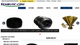 What Kembuoc.com website looked like in 2015 (9 years ago)