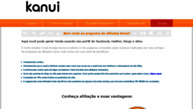 What Kanui.integracaoafiliados.com.br website looked like in 2015 (9 years ago)