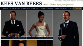 What Kees-van-beers.com website looked like in 2015 (9 years ago)