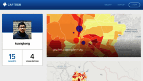 What Kuangkeng.cartodb.com website looked like in 2015 (9 years ago)