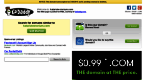 What Katariatextorium.com website looked like in 2015 (9 years ago)