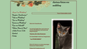 What Kartaeuser-chartreux-katzen-von-weidelsberg.de website looked like in 2015 (9 years ago)