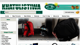 What Khatulistiwa.net website looked like in 2015 (9 years ago)