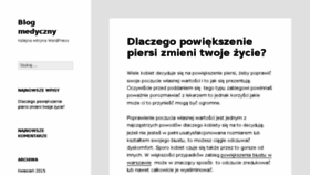 What Klublekarzy.pl website looked like in 2015 (9 years ago)